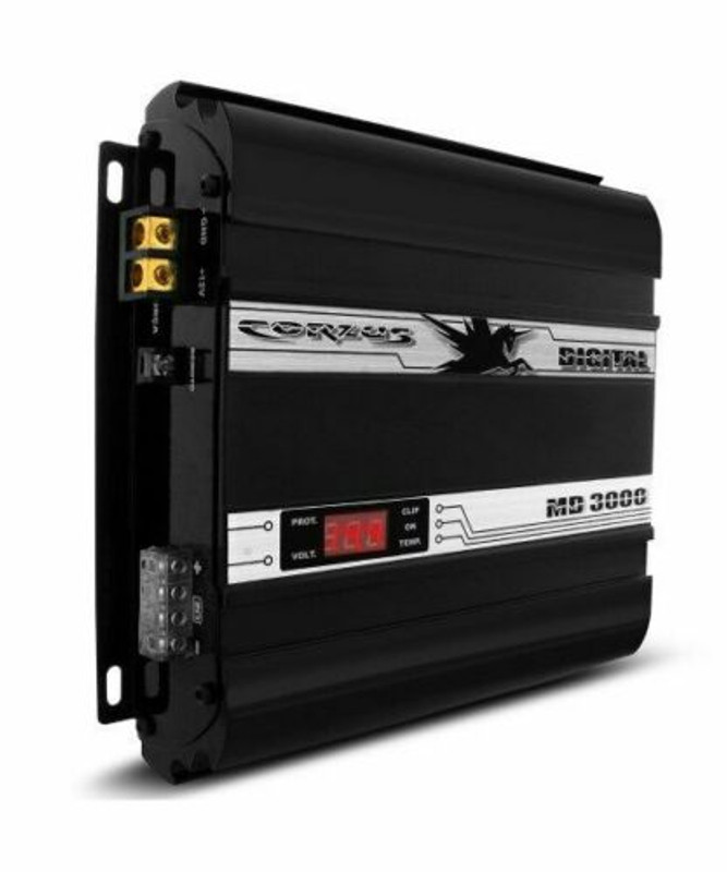 Corzus MD3000 3000W RMS Digital Class D 1-Channe 2 Car Audio Power Amplifier