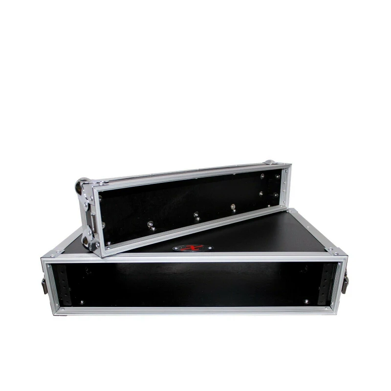 ProX X-2UE 2U Deluxe Effects Rack 14" deep Rail to Rail w/ handles