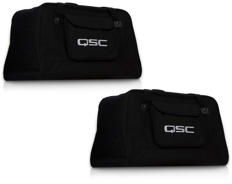 2x QSC K8 Tote K8 & K8.2 Soft padded made w/ weather resistant heavy-duty Nylon