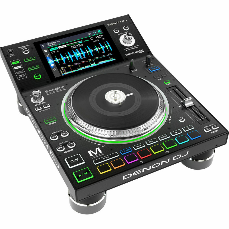 Denon SC5000M Prime PROFESSIONAL DJ MEDIA PLAYER w/Hi-Def 7" MULTI-TOUCH DISPLAY