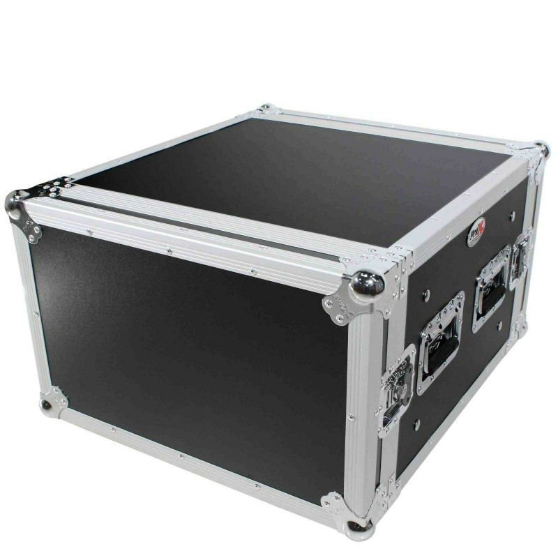 ProX T-6RSP 6U Space Shockproof Amp Rack ATA Flight Case 20 In Depth ...