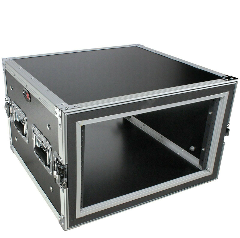 ProX T-6RSP 6U Space Shockproof Amp Rack ATA Flight Case 20 In Depth ...