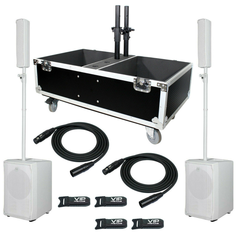 RCF JMix8 W system case and accessories