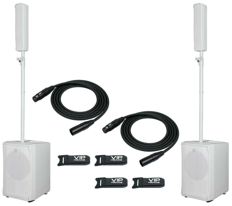 RCF JMIX8-W with cables live setup