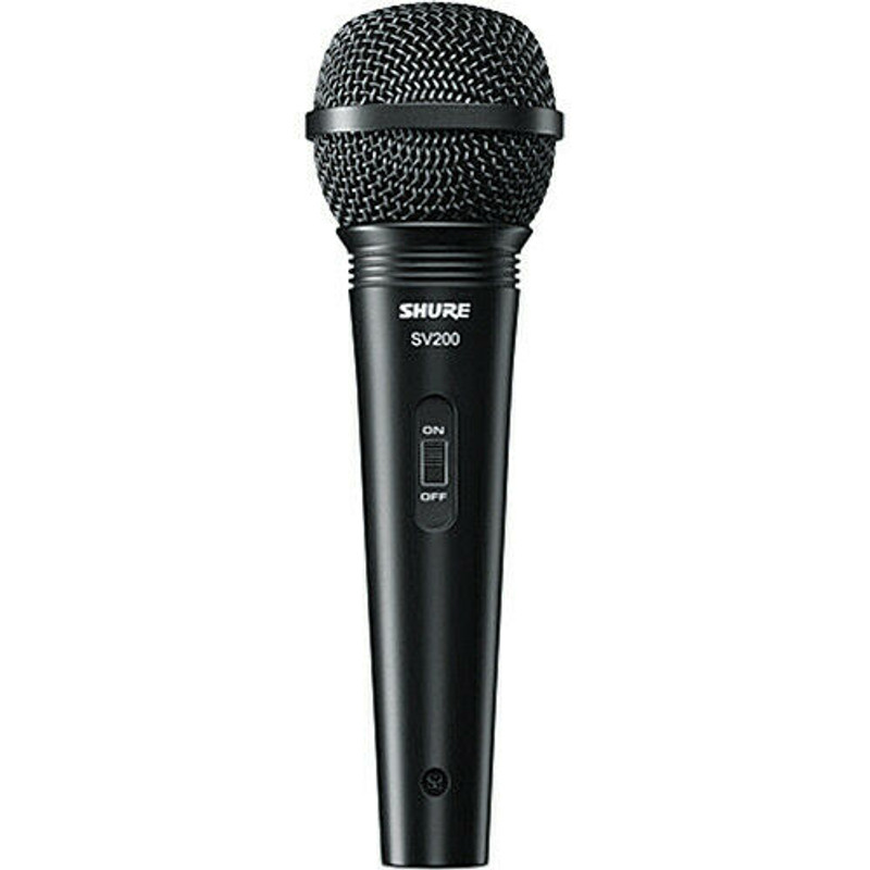 SHURE SV200-W Dynamic Cardioid Multi-Purpose MICROPHONE w/ Cable