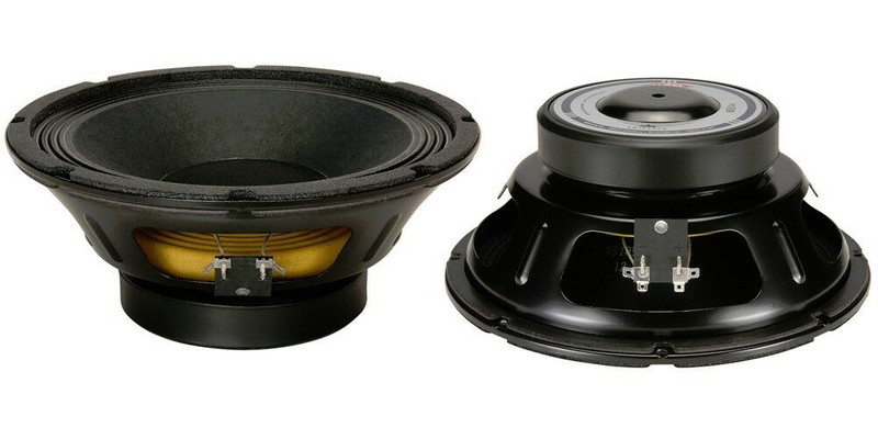 2x Eminence BETA-10A 10" Midrange Mid-Bass Woofer 8Ohms 500W Replacement Speaker