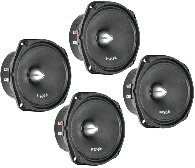 4x PRV 69MR500-4 BULLET 6x9" Mid Range 500W 4-Ohm Bullet Car Audio Loud Speaker
