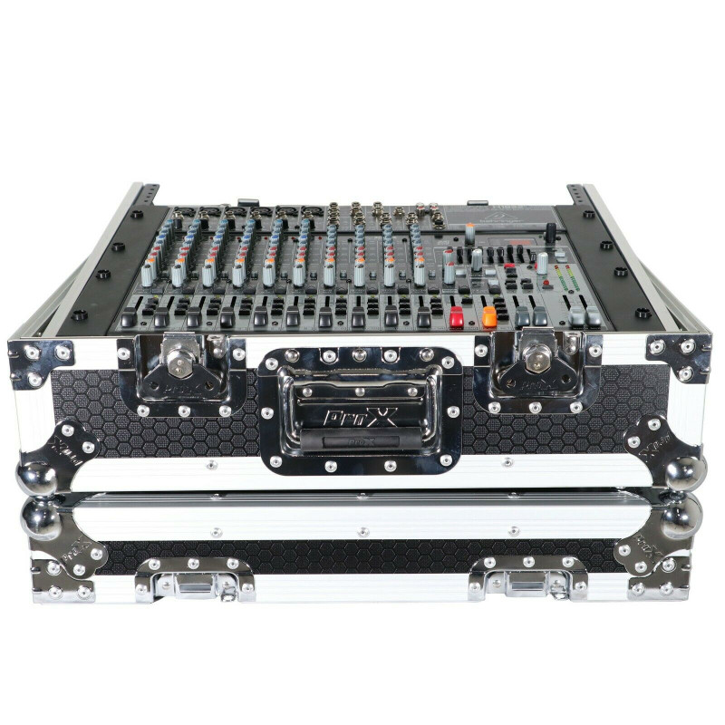 ProX T-MC Universal 10U 19" Topload Rack Mountable Live Sound Mixer Travel Hard 