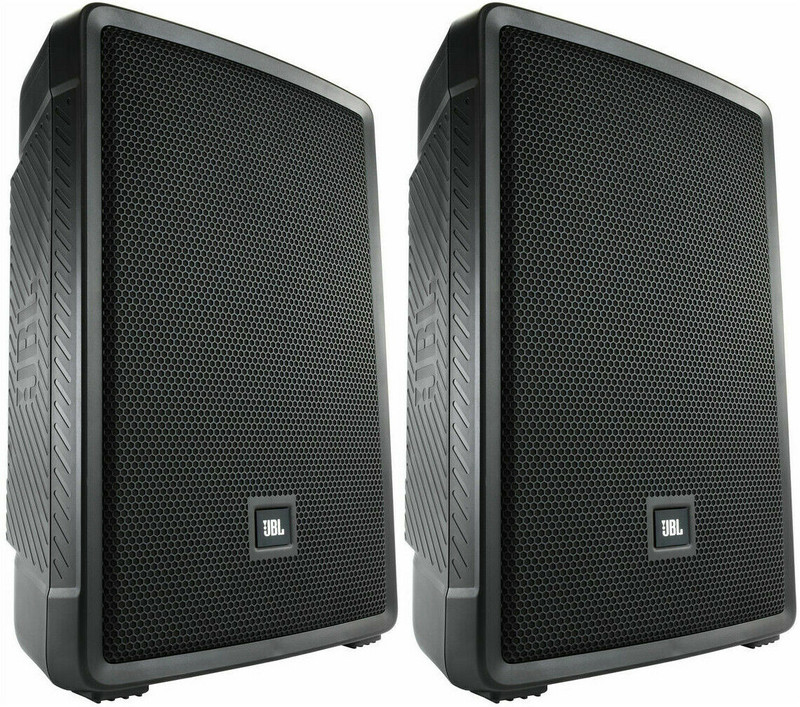 2x JBL IRX112-BT Powered 12-inch Portable PA, DJ, Bluetooth Active Speaker 1300W