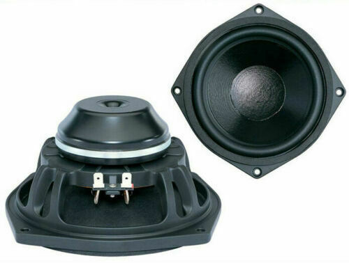 B and C 6NDL38 4 ohm midbass speaker pair