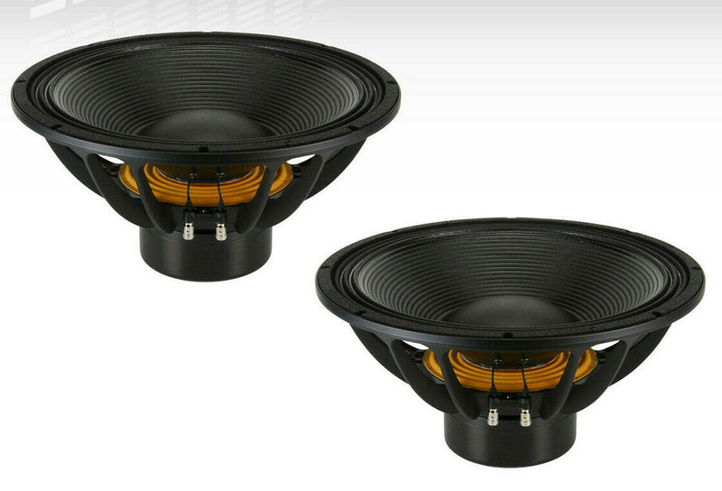 2x B&C 15SW115-4 15" Professional Neodymium Replacement Subwoofer 3400W 4-Ohm