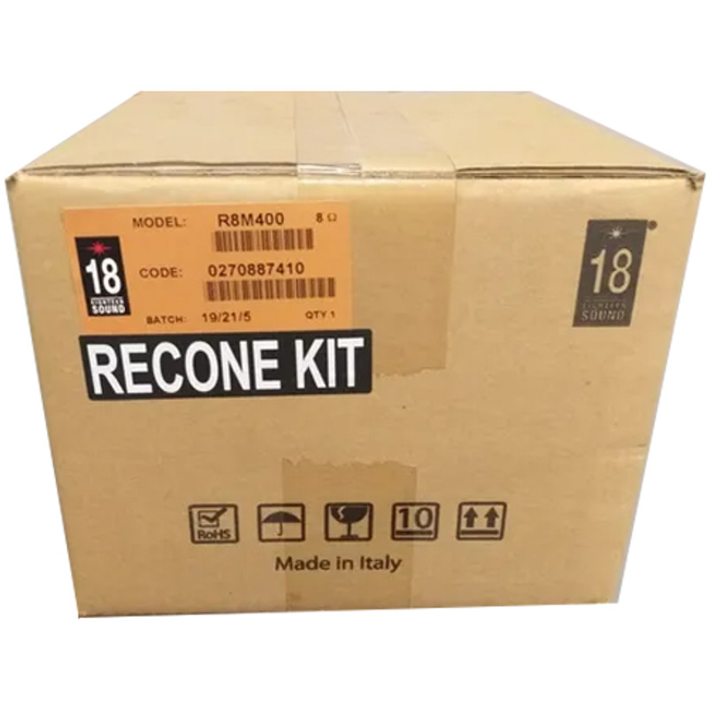 Eighteen Sound / 18 Sound R8M400 Original Recone Kit For 8M400 Mid-Range Speaker