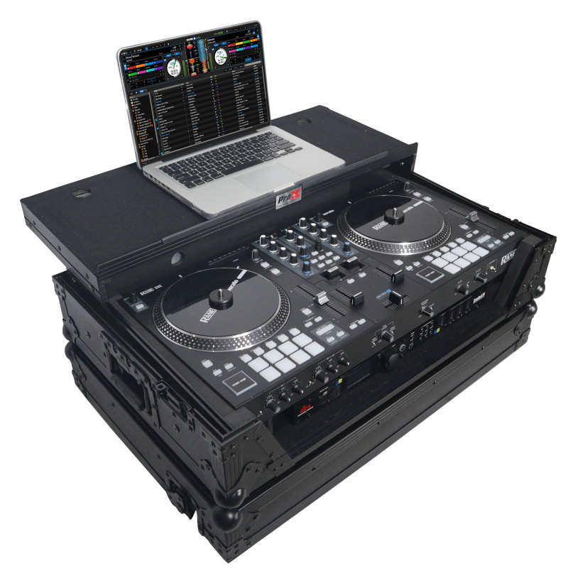 ProX XS-RANEONEWLTBL case with DJ controller and laptop