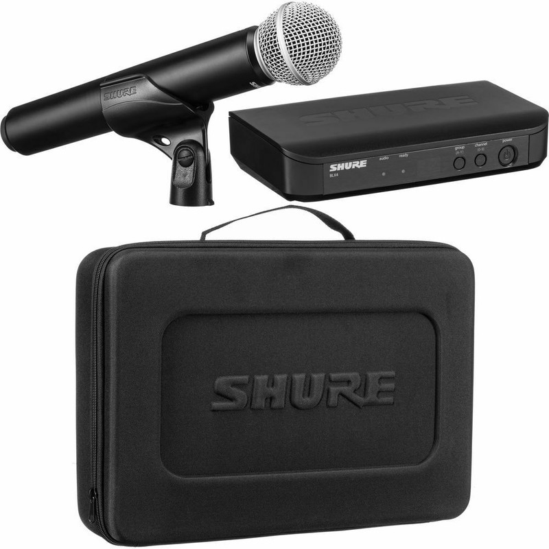 Shure BLX24/SM58 H11 Wireless Microphone Vocal System w/ SM58 (H11: 572-596 MHz)
