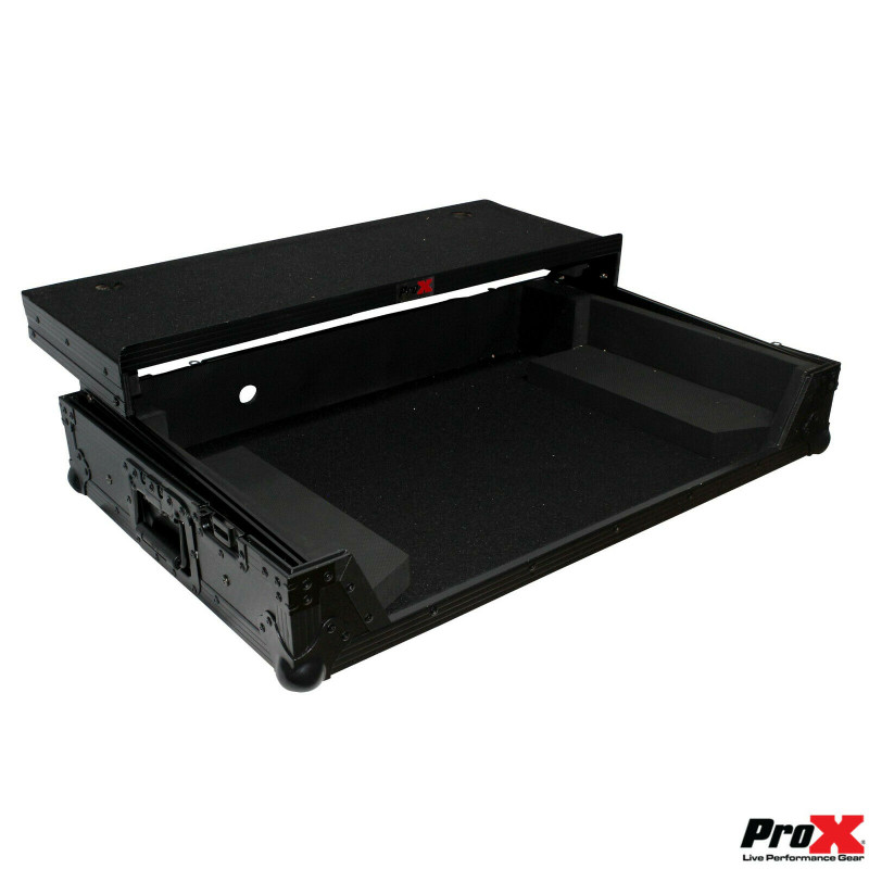 ProX XS-XDJRX3WLTBL Flight Case for Pioneer XDJ-RX3 RX2 Case w/ Sliding Laptop 