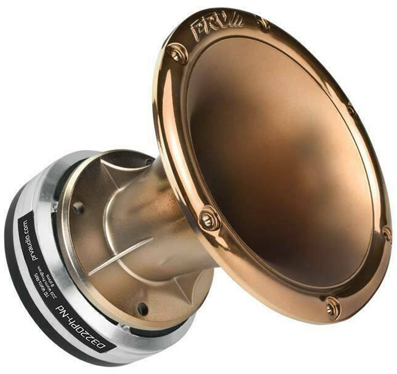 PRV D3220Ph-ND 2" Neodymium Compression Driver + WGP14-50 Copper Dual Tone