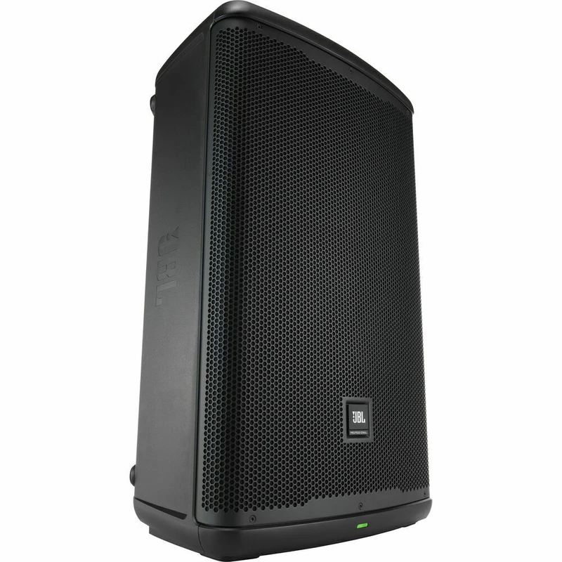 JBL EON715 angle speaker