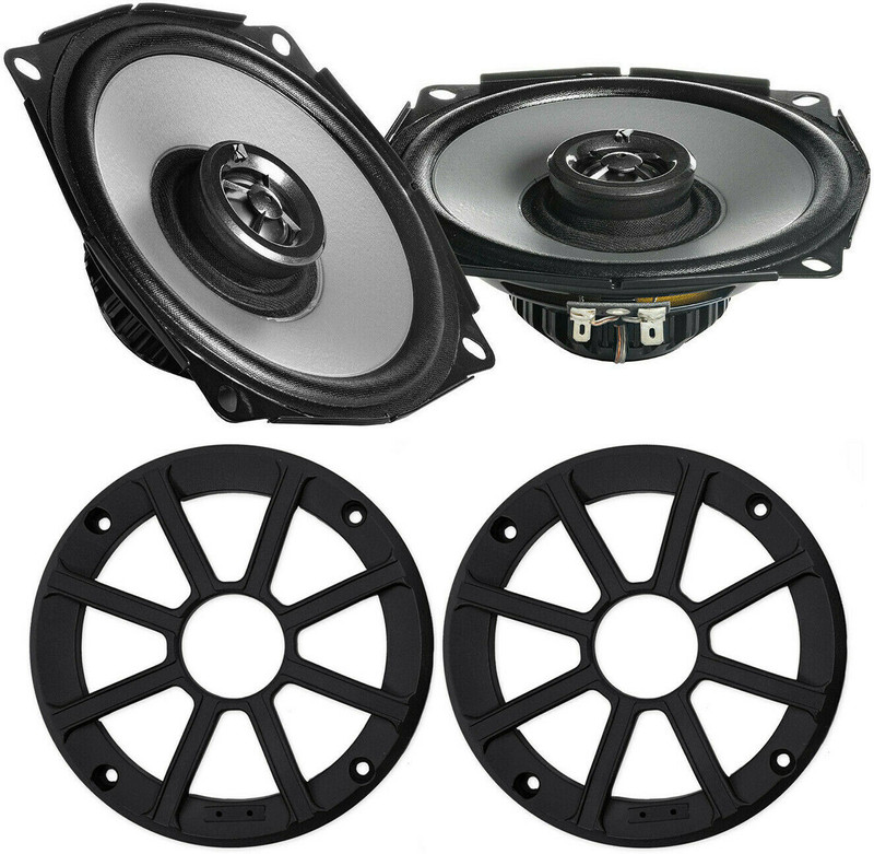 Kicker 42PSC654 PSC65 6.5-Inch PowerSports Weather-Proof Coaxial Speakers, 4-Ohm