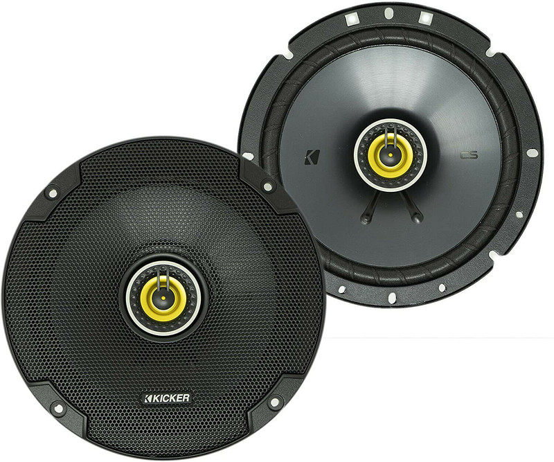 Kicker 46CSC674 CSC67 6.75-Inch Neodymium Car Audio Coaxial Speakers 4-Ohms