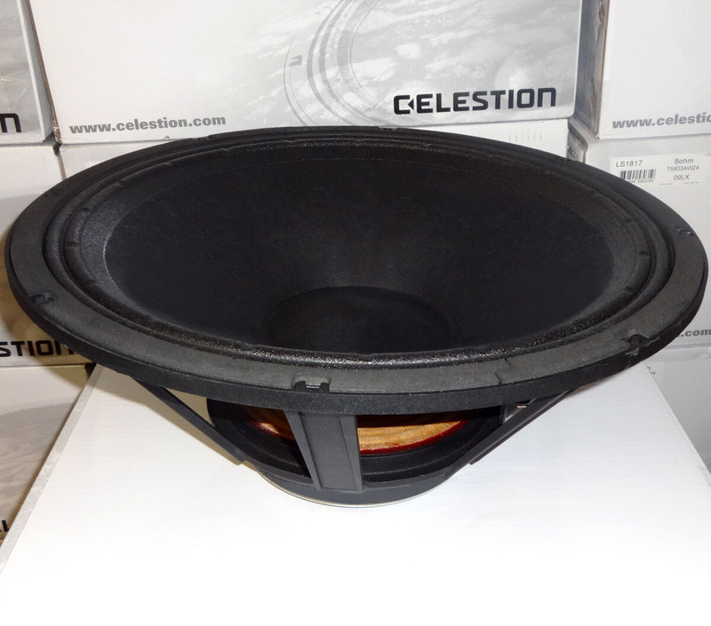 Celestion / Turbo Sound LS1817 Pro Audio 18" Ferrite 1000W Woofer Speaker 8-Ohm