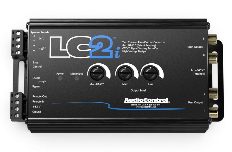 AudioControl LC2i 2 Chan. Line Out Hi/Lo Converter + Bass Processor Audio Control