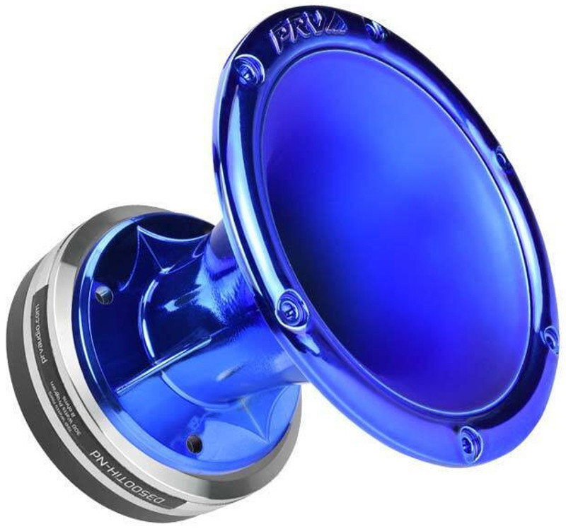 PRV D3500TiH-Nd 2" Neodymium Titanium Hybrid Driver + PRV WGP14-50 BLUE Dual Tone Horn