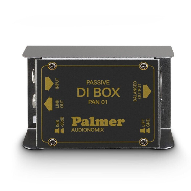 Palmer PAN 01 Passive DI Box Transformer Balanced XLR Output