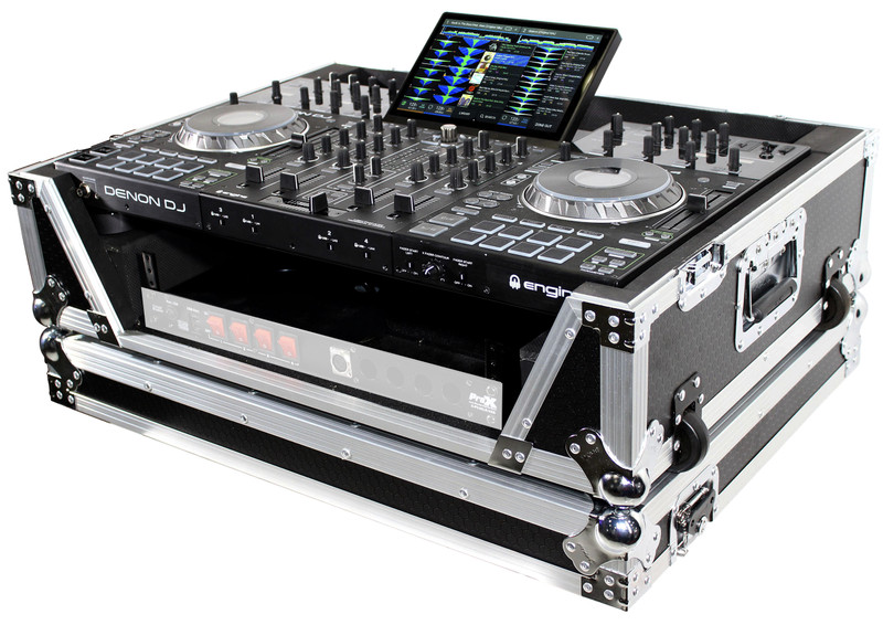 Denon DJ Prime 4 Standalone DJ System with 10" Touchscreen & ProX XS-PRIME4 W2U Case
