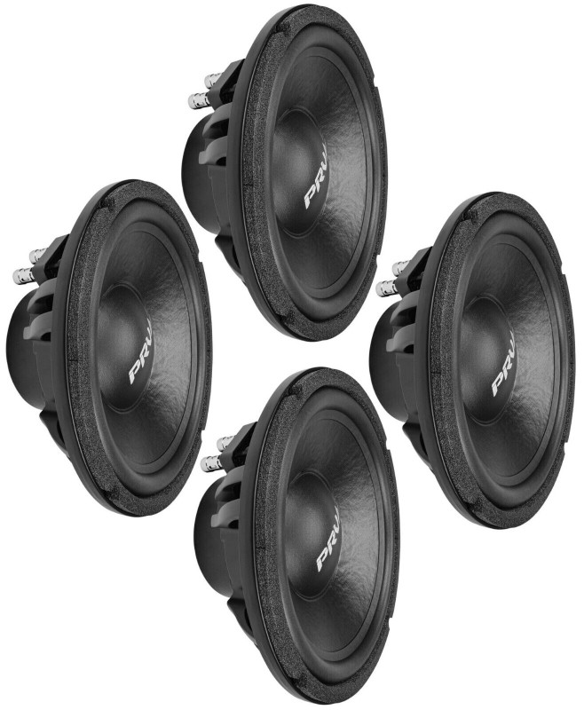 4x PRV MT10W1200-NDY-4 10" PRO Audio Low Frequency Midbass Woofer 2400W 4-Ohms