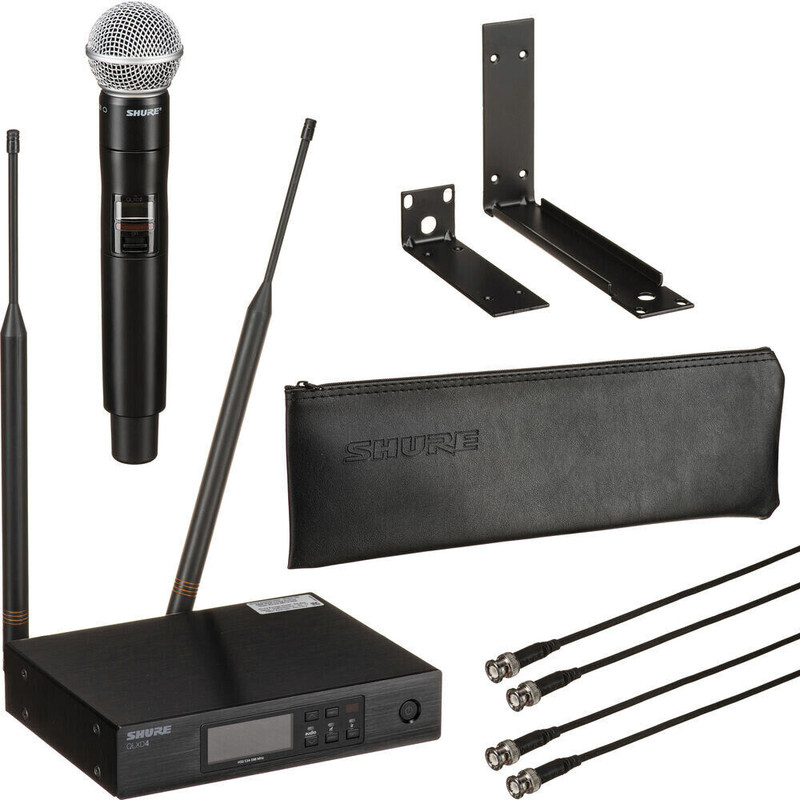 Shure QLXD24/SM58-H50 Digital Handheld Wireless Microphone With SM58 Transmitter