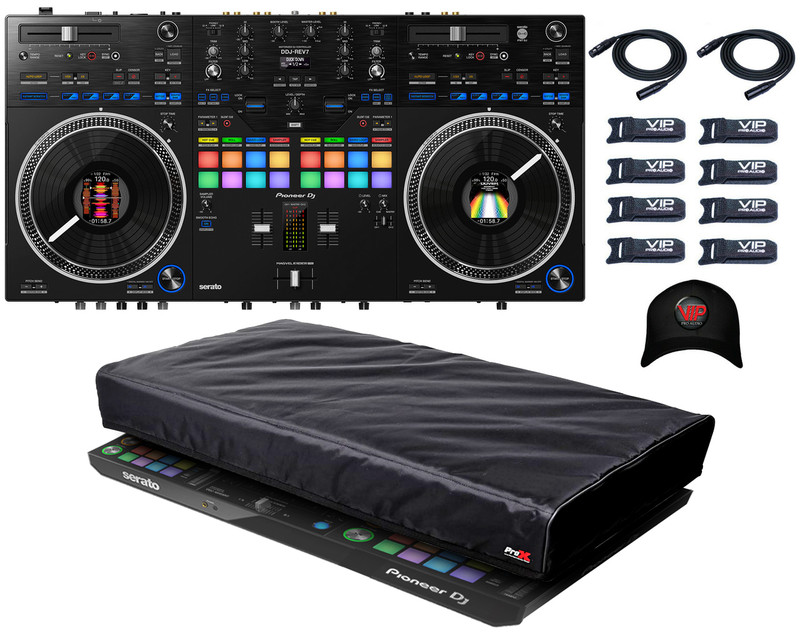 Pioneer DDJ-REV7 Scratch-Style Controller for Serato DJ Pro + Free XB-DDJ1K COVER