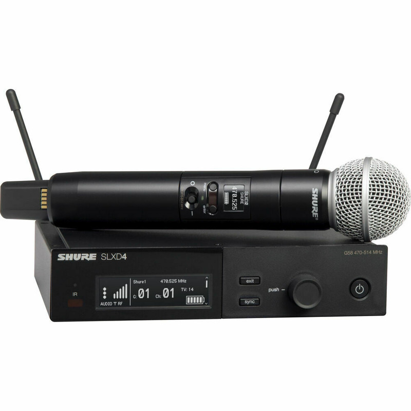 Shure SLXD24/SM58 G58 Wireless System w/ SM58 Handheld Microphone (OPEN BOX)