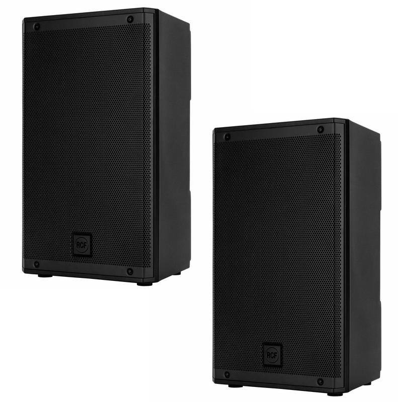 2x RCF ART 912-A 12" 2100W Active 2-Way Bass-Reflex Speaker / Floor Monitor with DSP