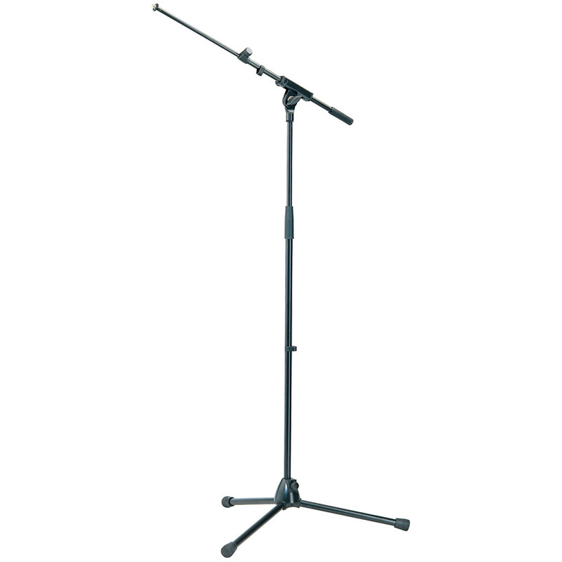 Konig & Meyer 21075 Microphone Stand w/ Telescopic Boom Arm 21075-500-55 - Black