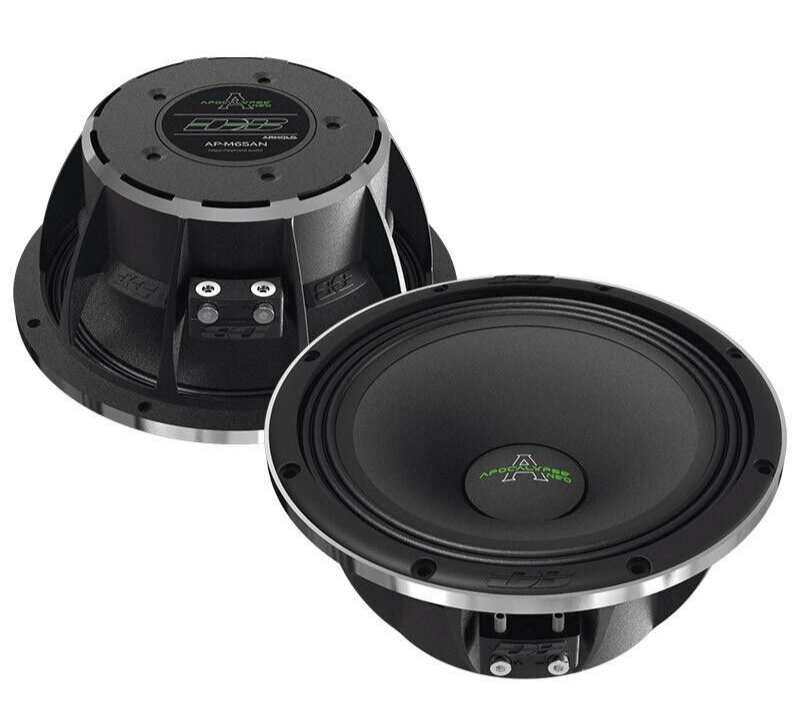 Deaf Bonce Apocalypse AP-M65AN 6.5" Car Audio Mid-Range Speakers 400W 4-Ohm (PAIR)