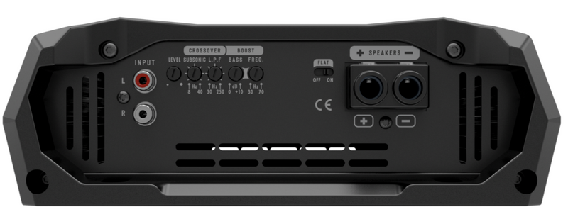 Stetsom Bravo BASS 3000.1 Monoblock Car Amplifier - 3000W RMS At 1 Ohm, Crossover, Bass Boost, 150A Fuse