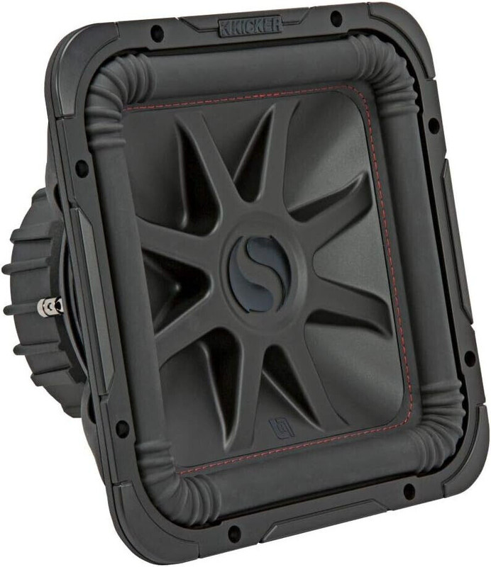 Kicker 45L7R124 12" L7R Car Audio Subwoofer 4-Ohm Dual Voice Coil 1200W 12" Sub.