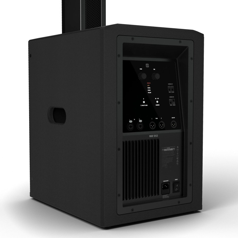 LD Systems Maui 28 G3 Compact Cardioid Column PA System With DSP 2060W