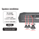 Stetsom Bravo HQ 800.4 Speaker Wiring Diagram