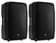 2X RCF HDM 45-A Active 2-Way PA Professional Powered Speaker 2200 Watts Floor Monitor (MINT)