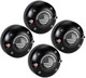 4x Eminence ASD 1001B 1" High Frequency Titanium Horn Driver 2-Bolt, 50 Watts 8-Ohms