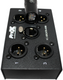 ProX XC-SBCAT6-4XM 4-Channel XLR-M CAT6 Audio / DMX Portable Snake Box