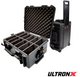 ProX XM-MAXI12 UltronX Watertight Case for 12 ApeLabs MAXI Lights W-Extendable Handle & Wheels