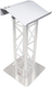 ProX XT-LECTERN24-WH Truss Lectern 24" White Finish Aluminum Fits F34 w/ 4x Punched for D-Series Connectors