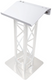 ProX XT-LECTERN24-WH Truss Lectern 24" White Finish Aluminum Fits F34 w/ 4x Punched for D-Series Connectors