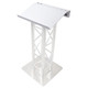ProX XT-LECTERN24-WH Truss Lectern 24" White Finish Aluminum Fits F34 w/ 4x Punched for D-Series Connectors