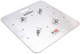 ProX XT-BP2424A 24" x 24" 8mm Aluminum Base Plate F34 Trussing Includes Conical Connectors