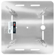 ProX XT-BP16AX2 Two 16" Aluminum 6mm Truss Base Plates for F34 F32 F31 Conical Square Truss w/ Connectors