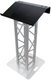 ProX XT-LECTERN24-BL Truss Lectern 24" Black Powder Finish Aluminum Fit F34 w/4x