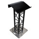 ProX XT-LECTERN24-BL Truss Lectern 24" Black Powder Finish Aluminum Fit F34 w/4x